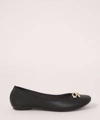 Sapatilha-Feminina-com-Laco-Bico-Redondo-Moleca-Preta-9990212-Preto_2