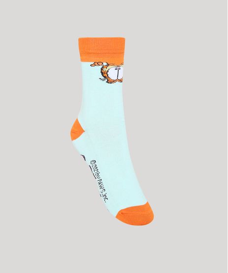 Meia-Cano-Alto-Garfield-Azul-Claro-9986472-Azul_Claro_1