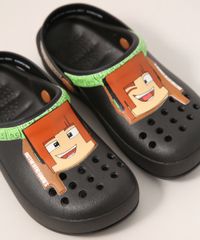 Babuche-Infantil-Authentic-Games-Pixel-Grendene-Preta-9990603-Preto_3