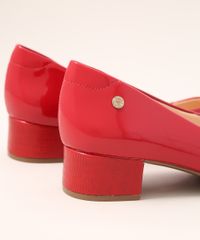 Scarpin-Feminino-Bico-Redondo-em-Verniz-Salto-Grosso-Baixo-Via-Uno-Vinho-9990757-Vinho_6