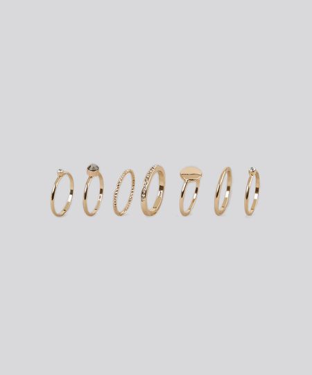Kit-de-7-Aneis-Femininos-Dourado-9098024-Dourado_1
