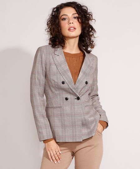 Blazer-Transpassado-Estampado-Xadrez-Cinza-9980422-Cinza_1 Blazer-Transpassado-Estampado-Xadrez-Cinza-9980422-Cinza_1