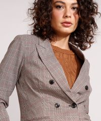 Blazer-Transpassado-Estampado-Xadrez-Cinza-9980422-Cinza_4