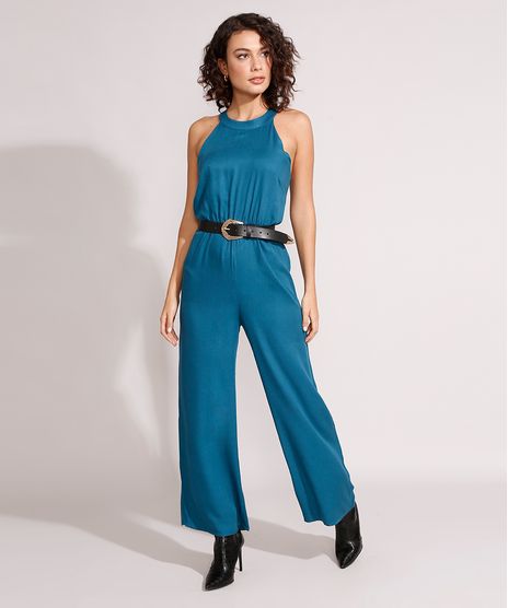 Macacao-Halter-Neck-de-Viscose-com-Laco-Azul-9825573-Azul_1