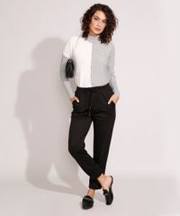 Sueter-Amplo-de-Trico-Canelado-Bicolor-Gola-Alta-Cinza-Mescla-9809428-Cinza_Mescla_3 Sueter-Amplo-de-Trico-Canelado-Bicolor-Gola-Alta-Cinza-Mescla-9809428-Cinza_Mescla_3