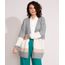 Capa-Longa-de-Trico-com-Listras-e-Bolsos-Cinza-Mescla-9799593-Cinza_Mescla_1