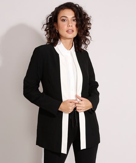 Blazer-Longo-Bicolor-com-Bolsos-Preto-9841941-Preto_1 Blazer-Longo-Bicolor-com-Bolsos-Preto-9841941-Preto_1