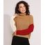 Sueter-Oversized-de-Trico-Color-Block-Manga-Colorida-Gola-Role-Caramelo-9984127-Caramelo_1