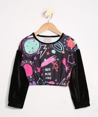 Blusa-Infantil-Cropped-Estampada-Planetas-com-Veludo-Manga-Longa-Decote-Redondo-Preta-9988183-Preto_1
