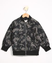 Jaqueta-Infantil-Bomber-Camuflado-com-Ziper-Chumbo-9972035-Chumbo_1