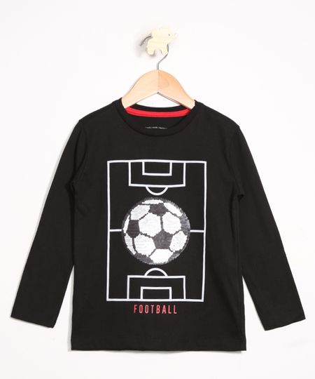 Camiseta-Infantil-Futebol-Estampa-Interativa-Paete-Dupla-Face-Manga-Longa-Gola-Careca-Preta-9988800-Preto_1 Camiseta-Infantil-Futebol-Estampa-Interativa-Paete-Dupla-Face-Manga-Longa-Gola-Careca-Preta-9988800-Preto_1