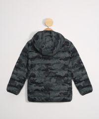 Jaqueta-Infantil-Puffer-de-Nylon-Camuflada-com-Bolsos-e-Capuz-Verde-Militar-9971102-Verde_Militar_2