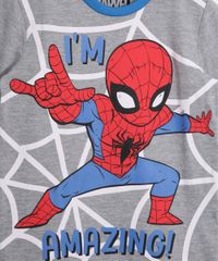 Pijama-Infantil-Homem-Aranha-Manga-Curta-Gola-Careca-Azul-9976888-Azul_2