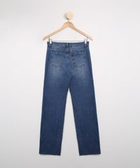 Calca-Juvenil-Jeans-Pantalona-com-Recorte-Lateral-e-Botoes-Azul-Medio-9983277-Azul_Medio_2