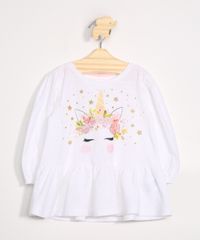 Blusa-Infantil-Unicornio-com-Babados-Manga-Longa-Decote-Redondo-Off-White-9988631-Off_White_1
