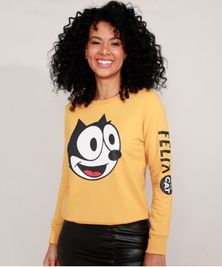 Blusao-de-Moletom-Gato-Felix-Decote-Redondo-Amarelo-9985206-Amarelo_1
