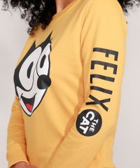 Blusao-de-Moletom-Gato-Felix-Decote-Redondo-Amarelo-9985206-Amarelo_5