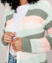 Cardigan-Longo-de-Trico-Felpudo-Listrado-Multicor-9971572-Multicor_4