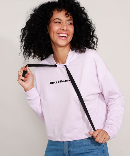 Blusao-de-Moletom-Cropped--Silence--com-Capuz-Lilas-9986265-Lilas_1