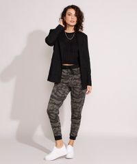 Calca-Feminina-Jogger-Cintura-Media-Estampada-Camuflada-em-Moletom-Verde-Militar-9248146-Verde_Militar_3