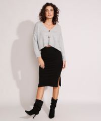 Saia-Feminina-Midi-Canelada-com-Fendas-Preta-9880388-Preto_3