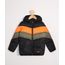 Jaqueta-Infantil-Puffer-de-Nylon-com-Bolsos-e-Capuz-Preta-9972036-Preto_1
