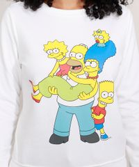 Blusao-de-Moletom-Os-Simpsons-Decote-Redondo-Off-White-9983707-Off_White_2