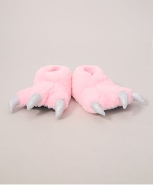 Pantufa-Infantil-Patinha-com-Garras-Antiderrapante-Rosa-9976005-Rosa_1