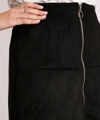 Saia-Reta-de-Suede-Curta-com-Recortes-e-Ziper-Preta-9984117-Preto_5