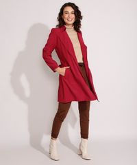 Casaco-Trench-Coat-Transpassado-com-Bolsos-e-Faixa-para-Amarrar-Vinho-9811221-Vinho_3