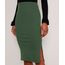 Saia-Feminina-Midi-Canelada-com-Fendas-Verde-Militar-9880388-Verde_Militar_1