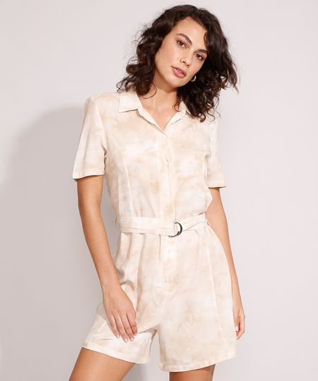 Macaquinho-de-Viscose-Estampado-Tie-Dye-com-Cinto-Manga-Curta-Bege-9984776-Bege_1