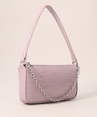 Bolsa-Croco-Baguete-com-Corrente-Rosa-9979340-Rosa_2