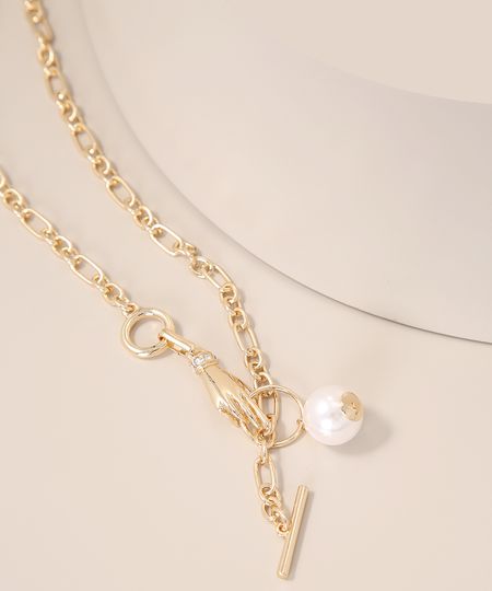 Colar-Feminino-com-Pingente-de-Perola-Dourado-9980866-Dourado_1