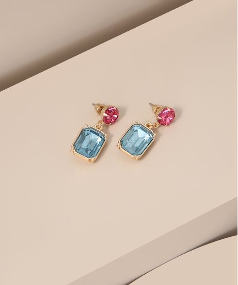 Brinco-Feminino-com-Pedra-Zirconia-Dourado-9980885-Dourado_1