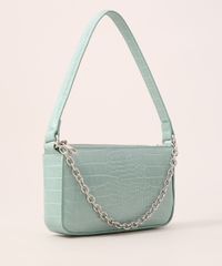 Bolsa-Baguete-Pequena-com-Corrente-Verde-Claro-9979340-Verde_Claro_2