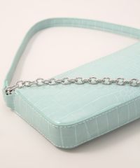 Bolsa-Baguete-Pequena-com-Corrente-Verde-Claro-9979340-Verde_Claro_4