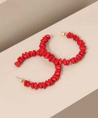 Brinco-Feminino-de-Argola-com-Pedraria-Vermelho-9980839-Vermelho_1