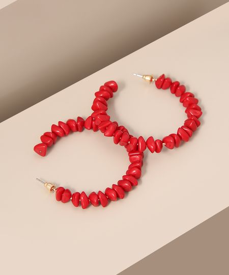 Brinco-Feminino-de-Argola-com-Pedraria-Vermelho-9980839-Vermelho_1
