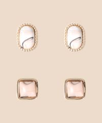 Kit-de-2-Brincos-com-Pedrarias-Marmorizadas-Dourado-9986846-Dourado_2