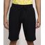 Bermuda-Relaxed-de-Moletom-Basica-com-Cordao-Preta-9975382-Preto_1