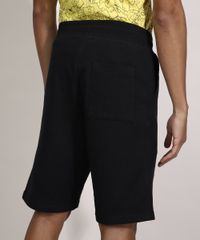 Bermuda-Relaxed-de-Moletom-Basica-com-Cordao-Preta-9975382-Preto_2