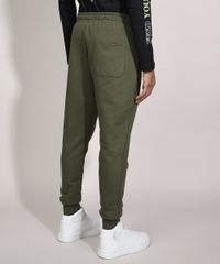 Calca-Relaxed-de-Moletom-com-Ziper-no-Bolso-Verde-9981815-Verde_2