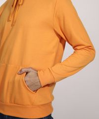 Blusao-de-Moletom-com-Bolso-Canguru-e-Capuz-Laranja-9986376-Laranja_4