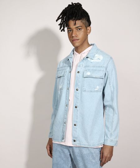 Jaqueta-Comfort-Jeans-Destroyed-com-Bolsos-Azul-Claro-9981193-Azul_Claro_1 Jaqueta-Comfort-Jeans-Destroyed-com-Bolsos-Azul-Claro-9981193-Azul_Claro_1