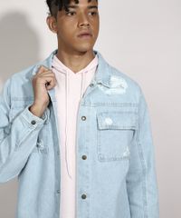 Jaqueta-Comfort-Jeans-Destroyed-com-Bolsos-Azul-Claro-9981193-Azul_Claro_4 Jaqueta-Comfort-Jeans-Destroyed-com-Bolsos-Azul-Claro-9981193-Azul_Claro_4