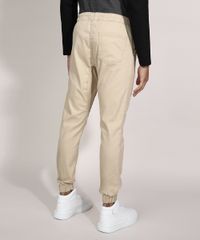 Calca-Jogger-Slim-de-Algodao-Canelada-com-Cordao-Kaki-9982537-Kaki_2
