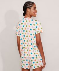 Pijama-Camisa-Manga-Curta-Tal-Mae-Tal-Filha-Estampado-de-Coracoes-com-Vivo-Contrastante-Off-White-9982963-Off_White_2