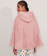 Poncho-em-Fleece-com-Bolso-Capuz-Rosa-9974123-Rosa_2