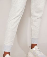 Calca-Jogger-de-Moletom-Basica-com-Bolsos-Cintura-Alta-Cinza-Mescla-Claro-9978561-Cinza_Mescla_Claro_5